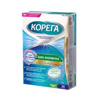 Таблетки для обработки зубных протезов Био Формула Corega/Корега 30шт миниатюра фото №8 Таблетки для обработки зубных протезов Био Формула Corega/Корега 30шт миниатюра фото №8