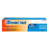 Фенистил Гель гель для наружного применения 0,1% 30г миниатюра фото №2 Фенистил Гель гель для наружного применения 0,1% 30г миниатюра фото №2