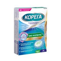 Таблетки для обработки зубных протезов Био Формула Corega/Корега 30шт миниатюра фото №7 Таблетки для обработки зубных протезов Био Формула Corega/Корега 30шт миниатюра фото №7