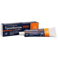 Тромбогель 1000 гель для наружного применения 30г миниатюра фото №4 Тромбогель 1000 гель для наружного применения 30г миниатюра фото №4