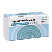 Пирацетам таблетки п/о плен. 400мг 60шт