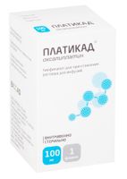 Платикад лиоф. для приг раствора для инф. 100мг фл.