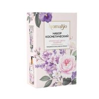 Набор AromaBio/АромаБио: Мыло 290мл+Крем для рук ароматные цветы живерни 75мл