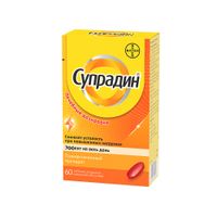 Супрадин таблетки, покрытые пленочной оболочкой 60шт миниатюра фото №4