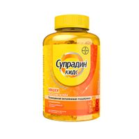 Супрадин Кидс Мишки, витамины для детей, жевательные пастилки 60шт Bayer/Байер