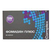 Фомидан Плюс Complex SW капсулы 420мг 60шт миниатюра фото №2 Фомидан Плюс Complex SW капсулы 420мг 60шт миниатюра фото №2