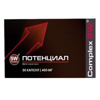 Потенциал для мужчин Complex SW капсулы 400мг 30шт миниатюра фото №3 Потенциал для мужчин Complex SW капсулы 400мг 30шт миниатюра фото №3