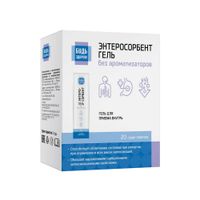 Энтеросорбент без ароматизатора Будь Здоров! саше-пакет 10г 20шт
