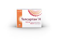 Телсартан Н таблетки 12,5мг +40мг 28шт