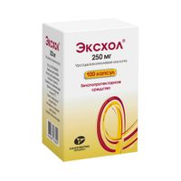 Эксхол капсулы 250мг 100шт