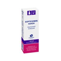 Бортезомиб Канон лиофилизат для приг. раствора для в/в и п/к введ. 3,5мг Бортезомиб Канон лиофилизат для приг. раствора для в/в и п/к введ. 3,5мг