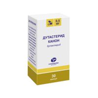 Дутастерид Канон капсулы банка 0,5мг 30шт Дутастерид Канон капсулы банка 0,5мг 30шт