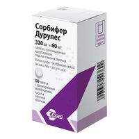 Сорбифер Дурулес таблетки с пролонгированным высвобождением п/о плен. 320мг+60мг 50шт