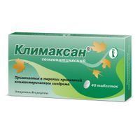Климаксан таблетки гомеопатические 40шт