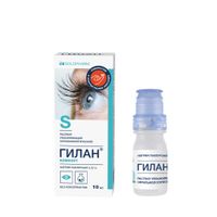 Раствор офтальмологический увлажняющий Гилан Комфорт фл.-кап. 0,18 % 10мл Раствор офтальмологический увлажняющий Гилан Комфорт фл.-кап. 0,18 % 10мл