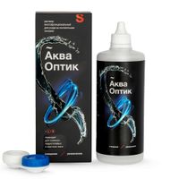 Раствор АкваОптик для ухода за контактными линзами 250 мл с контейнером Раствор АкваОптик для ухода за контактными линзами 250 мл с контейнером