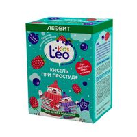 Кисель при простуде для детей с 1 года Leo Kids Леовит пак. 12г 5шт
