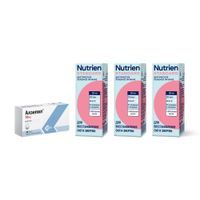 3X Диетическое лечебное питание вкус нейтральный Standart Nutrien/Нутриэн 200мл + 1X Алзепил таблетки п/о плен. 10мг 28шт