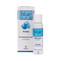 Пена для сухой чувствительной кожи увлажняющая и питающая Blue Cap/Блю Кап аэрозоль 100мл миниатюра