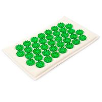Иппликатор Кузнецова тибетский на мягкой подложке зеленый 12x22см