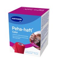 Бинт самофиксирующийся эластичный красный Peha-haft/Пеха-хафт 6см х 4м миниатюра фото №2 Бинт самофиксирующийся эластичный красный Peha-haft/Пеха-хафт 6см х 4м миниатюра фото №2