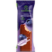 Батончик для коррекции веса вкус черники Light Racionika/Рационика 45г Батончик для коррекции веса вкус черники Light Racionika/Рационика 45г