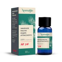 Масло эфирное кедр атласский AromaBio/АромаБио 10мл миниатюра Масло эфирное кедр атласский AromaBio/АромаБио 10мл миниатюра