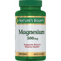 Магний Nature's Bounty/Нэйчес баунти таблетки 500мг 100шт Магний Nature's Bounty/Нэйчес баунти таблетки 500мг 100шт
