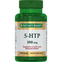 5-НТР (гидрокситриптофан) Nature's Bounty/Нэйчес баунти капсулы 100мг 60шт 5-НТР (гидрокситриптофан) Nature's Bounty/Нэйчес баунти капсулы 100мг 60шт