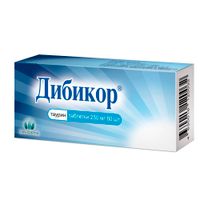 Дибикор таблетки 250мг 60шт Дибикор таблетки 250мг 60шт
