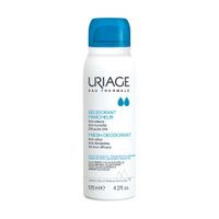 Дезодорант для чувствительной кожи освежающий с квасцовым камнем Uriage/Урьяж спрей 125мл