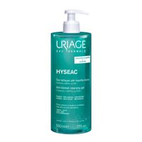 Гель для жирной кожи против несовершенств очищающий Hyseac Uriage/Урьяж помпа 500мл