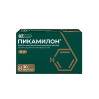 Пикамилон таблетки 50мг 30шт Пикамилон таблетки 50мг 30шт