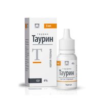 Таурин капли глазные 4% 5мл Таурин капли глазные 4% 5мл