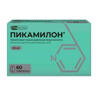 Пикамилон таблетки 20мг 60шт Пикамилон таблетки 20мг 60шт