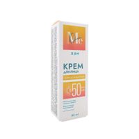 Крем солнцезащитный для лица SPF50 Sun Mediva/Медива туба 50мл миниатюра фото №5 Крем солнцезащитный для лица SPF50 Sun Mediva/Медива туба 50мл миниатюра фото №5