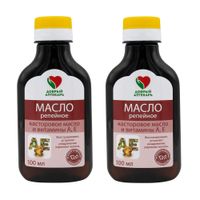 2Х Масло репейное с касторовым маслом и витаминами А и Е Добрый Аптекарь фл. 100мл