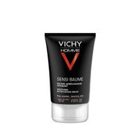 Vichy Homme Sensi Baume Смягчающий бальзам после бритья для мужчин, с термальной водой и эперулином, 75 мл
