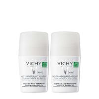 Vichy Шариковый дезодорант-антиперспирант для чувствительной кожи с защитой 48 часов для женщин и мужчин, набор 2х50 мл