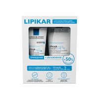Набор Lipikar La Roche Posay/Ля рош позе: Крем-гель для лица и тела Syndet АР+ туба 200мл+Бальзам липидовосполняющий AP+M туба 75мл Набор Lipikar La Roche Posay/Ля рош позе: Крем-гель для лица и тела Syndet АР+ туба 200мл+Бальзам липидовосполняющий AP+M туба 75мл