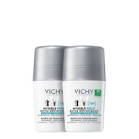 Дезодорант-антиперспирант Invisible Vichy/Виши ролик 50мл 2шт