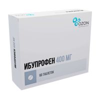 Ибупрофен таблетки, покрытые пленочной оболочкой 400мг 60шт миниатюра фото №2