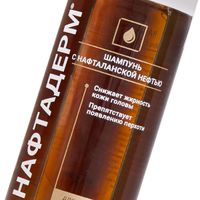 Шампунь с нафталанской нефтью Нафтадерм фл. 150мл миниатюра фото №4