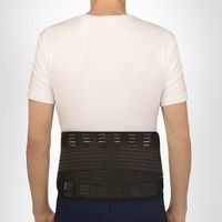 Бандаж-корсет на пояснично-крестцовый отдел Интерлин MedicalLine SL B03, черный, р.XXL миниатюра фото №4