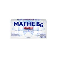Магне В6 Форте таблетки п/о плен. 100мг+10мг 100шт миниатюра фото №4