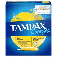 Тампоны с аппликатором Regular Compak Tampax/Тампакс 8шт миниатюра фото №2