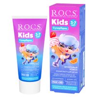 Паста зубная фруктовый рожок для детей от 3 до 7 лет Kids R.O.C.S./РОКС 45г Паста зубная фруктовый рожок для детей от 3 до 7 лет Kids R.O.C.S./РОКС 45г
