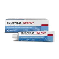 Гепарин ДС гель для наружного применения 1000МЕ/г 30г Гепарин ДС гель для наружного применения 1000МЕ/г 30г