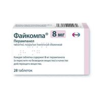 Файкомпа таблетки п/о плен. 8мг 28шт