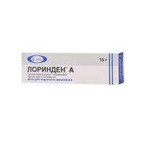 Лоринден А мазь для наружного применения 15г